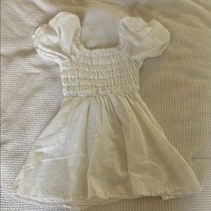 Charming White Kids Dress